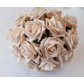 Rose bouquet with diamante in centre of each rose